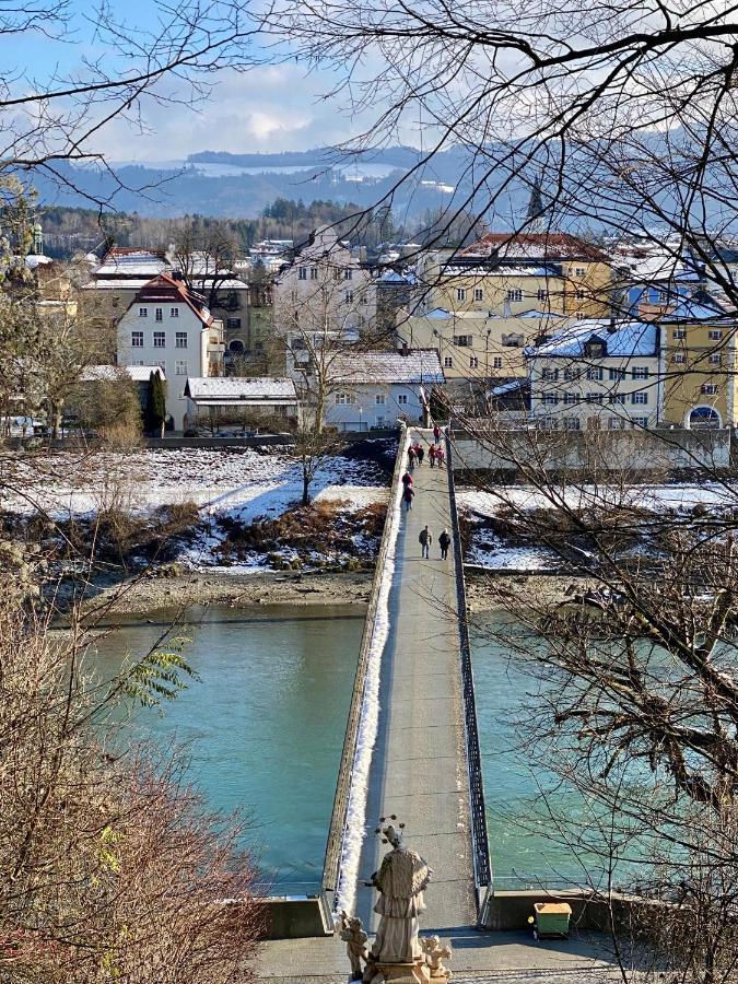 Ferienwohnung An Der Romantischen Salzachschleife Naehe Salzburg Laufen Ngoại thất bức ảnh